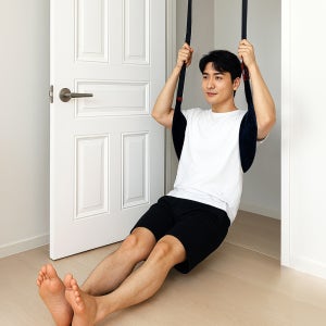 백픽스 허리스트레칭기 시원하게 쭉 당겨서 원하는만큼 복대 견인기 허리견인기