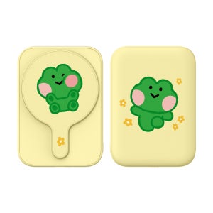 보바 라인프렌즈 미니니 고속 무선 충전 맥세이프 보조배터리 5000mAh 옐로우