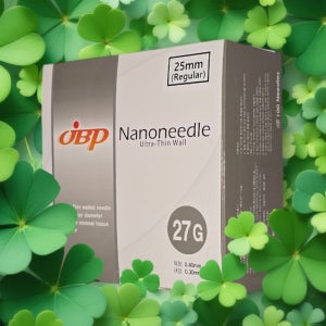 JBP 나노니들 27G 25mm UTW 일회용 멸균주사침 극세침 [보톡스주입용]