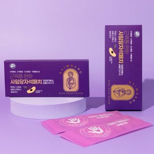 사임당 1200가우스 동전 패치 파스 전체자석 60매