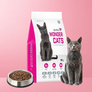 원더캣츠 10kg 전연령 고양이사료 시력보호 신장질환 예방