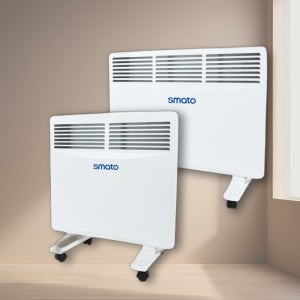 스마토 컨벡터 히터 방수 전기 난방기 벽걸이 난로 욕실 사무실 라디에이터 가정용 동파방지