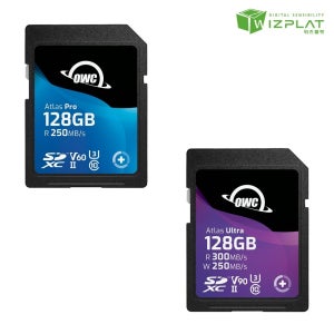 OWC 고성능 SD카드 울트라 V60 V90 SDXC UHS-II 카메라 DSRL 메모리