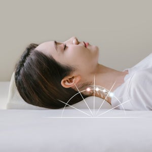 무통베개 낮은 경추 베개 허리 옆으로자는 일자목 목디스크 거북목 배게