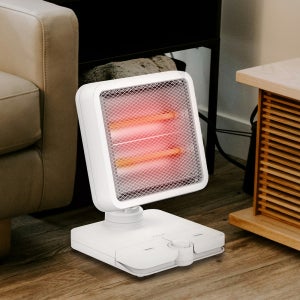 카프 풋 터치 타입 접이식 회전형 미니 히터 KF-FH02