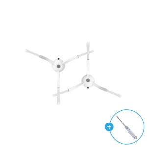 [호환]오니아니 로보락 Q8 Max Plus / Q5 Pro Plus 소모품 사이드브러쉬(흰) 2EA