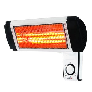 Windpia 좌우자동회전 근적외선 벽걸이히터 1.8kw/벽걸이난로 벽난로 근적외선히터