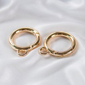 고리 달린 카라비너 가방 고리 키링 부자재 비즈 만들기 악세사리 재료 C033