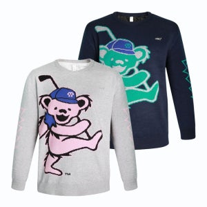 [SNP 골프] 베어 캐쥬얼 안감 방풍 골프니트