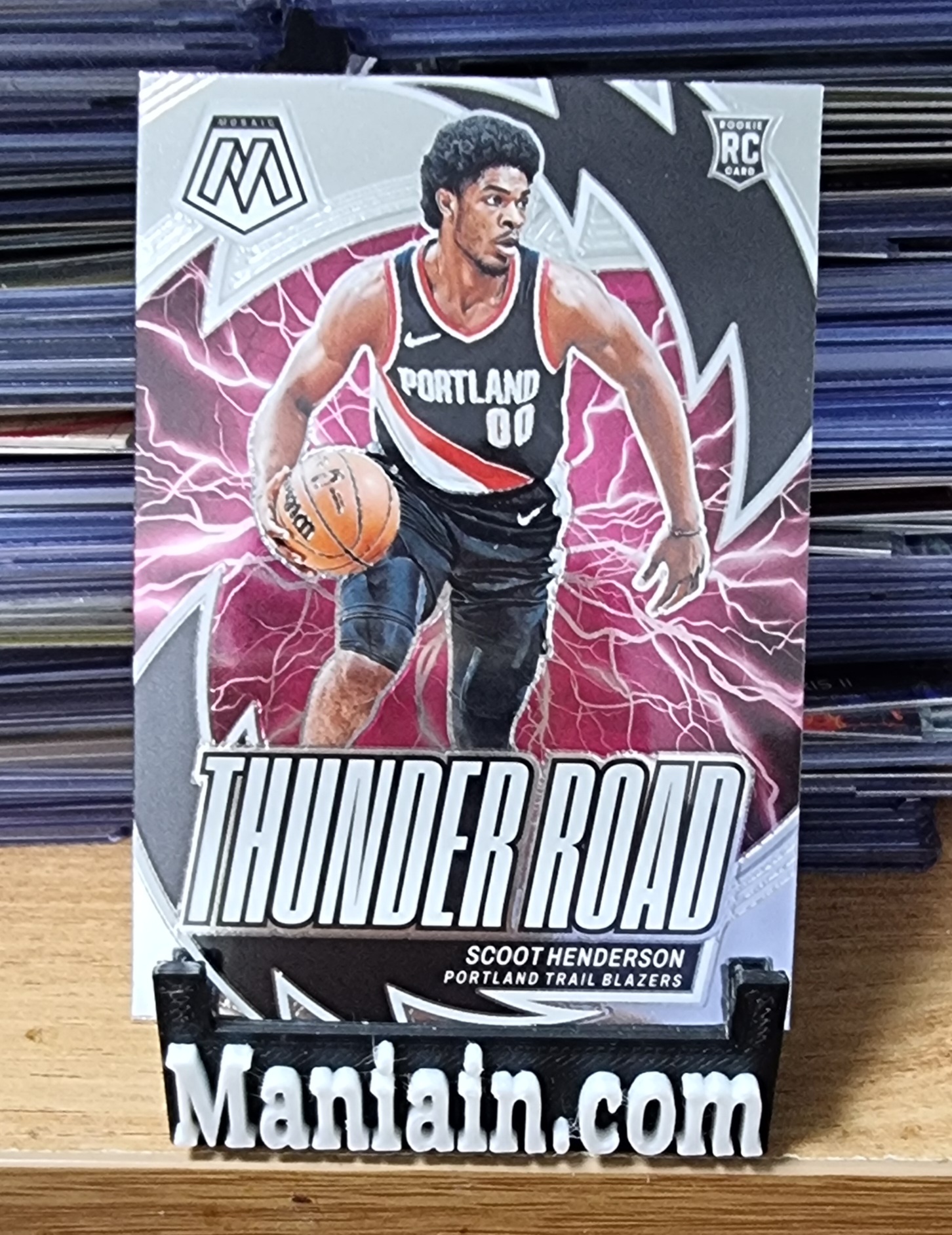 스쿳 헨더슨 루키카드 2023-24 Panini Mosaic Thunder Road RC RC Scoot Henderson NO-14 NBA 카드