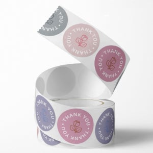 선물 답례 감사인사 스티커