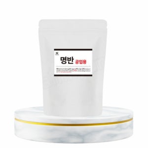 백반 가루 덩어리 뱀 퇴치제 매염제 봉숭아물 명반 공업용 1kg