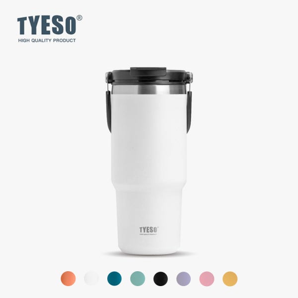 대용량 텀블러 빨대텀블러 보온 보냉텀블러 손잡이 스텐 차량용 750ml