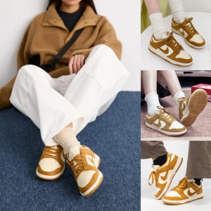 국내매장판 나이키 덩크 된장 우먼스 HJ7673-100