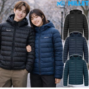 밀레 경량패딩 다운 남성 여성 보온성 후드탈부착 다운자켓 빅사이즈 에베레스트 K2 한라산
