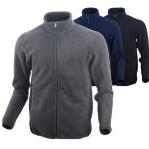 Full zip-up 남녀공용 간절기 집업 후리스 사무실 보온자켓 근무복 작업복 가을점퍼