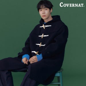 커버낫 추영우 떡볶이코트 루즈핏 후드 더플코트 남녀공용
