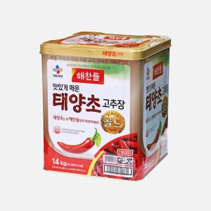 cj제일제당 해찬들 태양초고추장 14kg