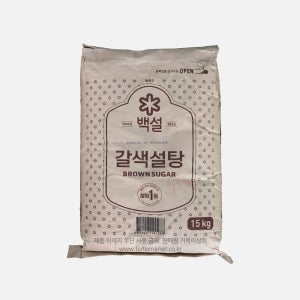 제일제당 백설 갈색설탕 15kg