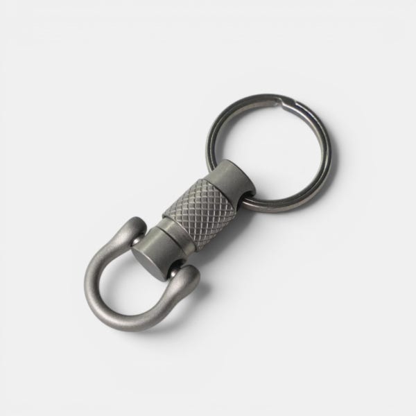 EDC 티타늄 키링 퀵 릴리즈 커넥터