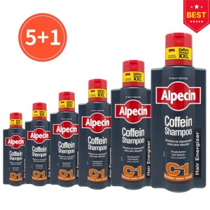 5+1 [독일생산] 탈모증상 완화 알페신 카페인 C1 샴푸 375ml