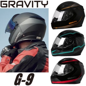 그라비티 G-9 오토바이헬멧 풀페이스 바이크 그래비티 가벼운 헬멧 하이바
