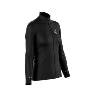 컴프레스포트 허리케인 윈드프루프 자켓 여성 러닝 바람막이 BLACK