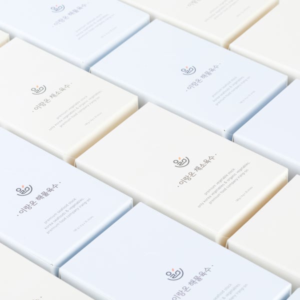 100% 국내산 이랑온 해물 & 채소 육수 set [1box(4g x 35포)]