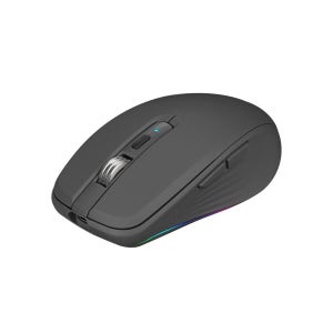 무소음 무선 블루투스 5.1 충전식 듀얼마우스 블랙