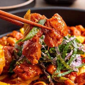 닭다리살 100% 춘천식 양념 닭갈비 200g x 5팩