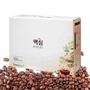 동서 맥심 화이트골드 커피믹스 300T 일회용 스틱 커피