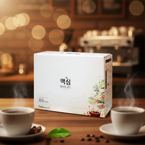 동서 맥심 화이트골드 커피믹스 300T 일회용 스틱 커피