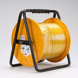 성림 전선릴 1.5SQ 60호(57M) 접지형 전기 릴선 작업선 연장선 캠핑 국산 IS