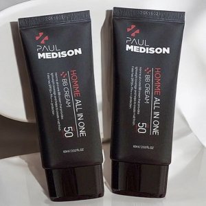 폴메디슨 옴므 올인원 비비크림 자연스러운 피부톤 60ml 2개 SPF50+ 대용량