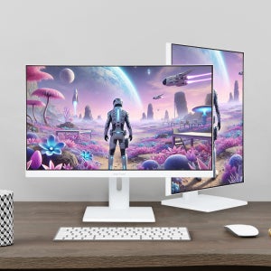 인터픽셀 IPQ2744 나노 IPS QHD 165Hz 화이트 피벗 게이밍 68~69cm(27인치)
