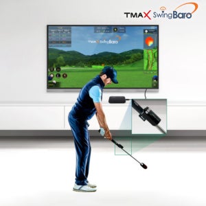 티맥스 스윙바로 개인 가정용 스크린골프 실내 스윙 연습기 시뮬레이터