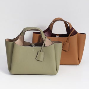 토고 파비앙 더블 레더 토트 [3COLOR]