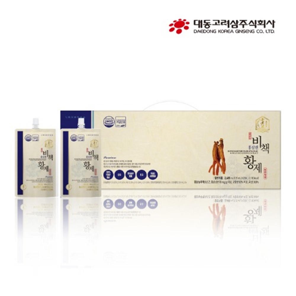 대동고려삼 <b>홍삼진 비책황제 120ml</b> x 20포