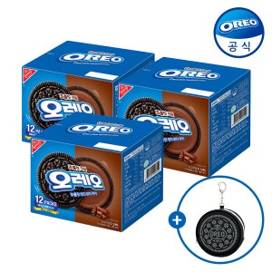 오레오 초코크림 600g x 3개+오레오 파우치 키링