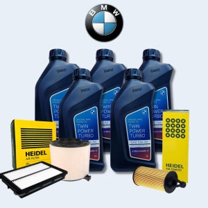 BMW 5시리즈 (순정 엔진오일+오일필터+에어필터) 520D 520I 530D 530I 하이델 N47 F10
