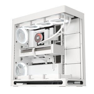 HAVN HS 420 하이엔드 미들타워 PC 케이스 화이트
