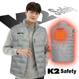 K2 세이프티 usb 발열조끼 온열 패딩 열선조끼 배터리포함