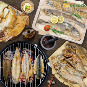 온미락 고흥 반건조생선구이 참숯 숯불 생선구이 고등어 삼치 가자미 참돔 꽃돔 민어 서대