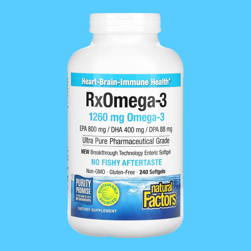 네추럴팩터스 <b>Rx 오메가</b>3 1260mg 240 소프트젤