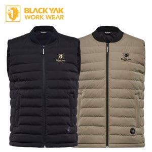 블랙야크 S-발열 조끼 패딩 겨울 보온 방한 작업 워크웨어