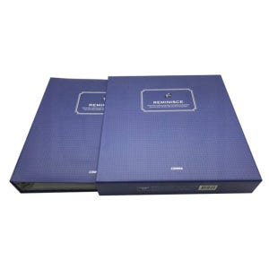 코니아 포켓 앨범 40매입 CA400 케이스 포함 바인더 링 포토 사진 옛날 추억 레트로 빈티지