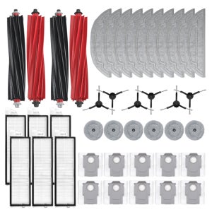[호환]호환돼지 로보락 S8 MaxV Ultra 소모품 물걸레 더스트백 필터 브러쉬 1년 구성품