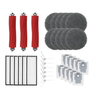 [호환]호환돼지 로보락 Q Revo Pro / S 소모품 물걸레 더스트백 필터 브러쉬 1년 패키지