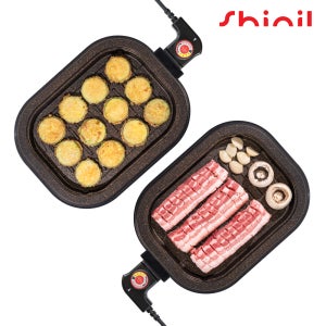 신일 멀티쿠커 2in1 전기팬 가정용 전기그릴 SGP-BZ490Y