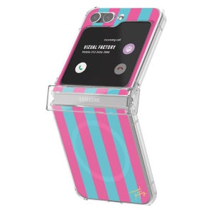 버티컬 맥세이프 힌지보호 케이스 팝핑크스카이, 갤럭시Z 플립5